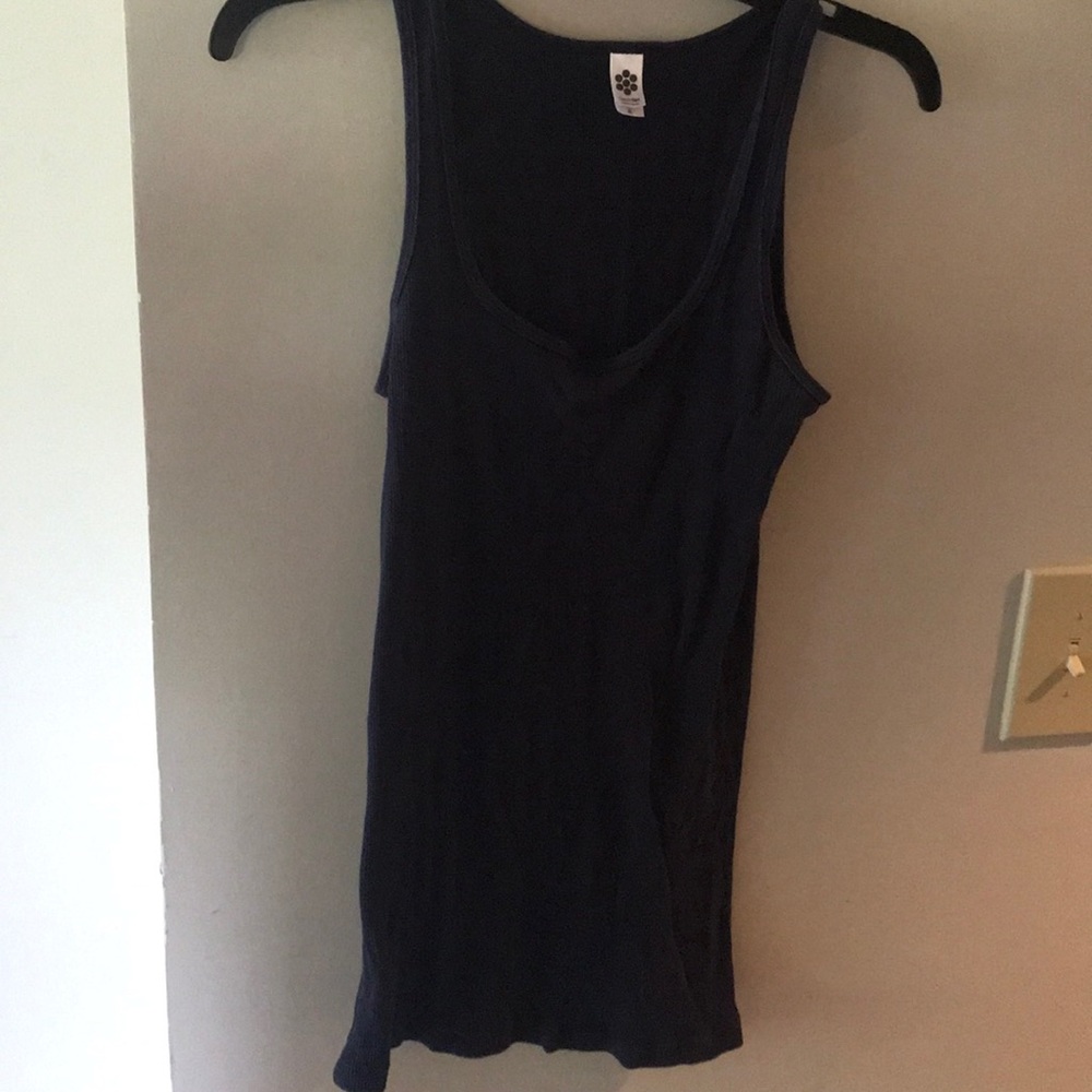 Navy blue American apparel tank-L